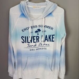 Ocean drive Silver Lake hoodie. Women's Large